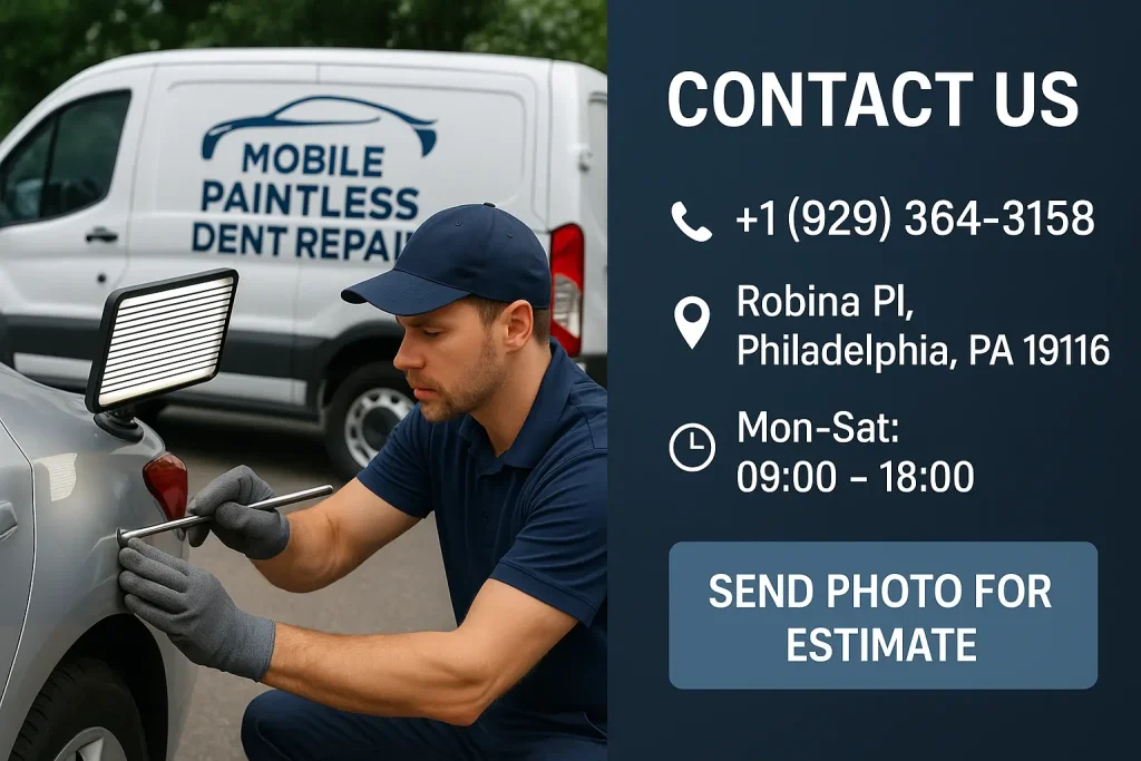 Ccontact us Paintless Dent Repair in Philadelphia